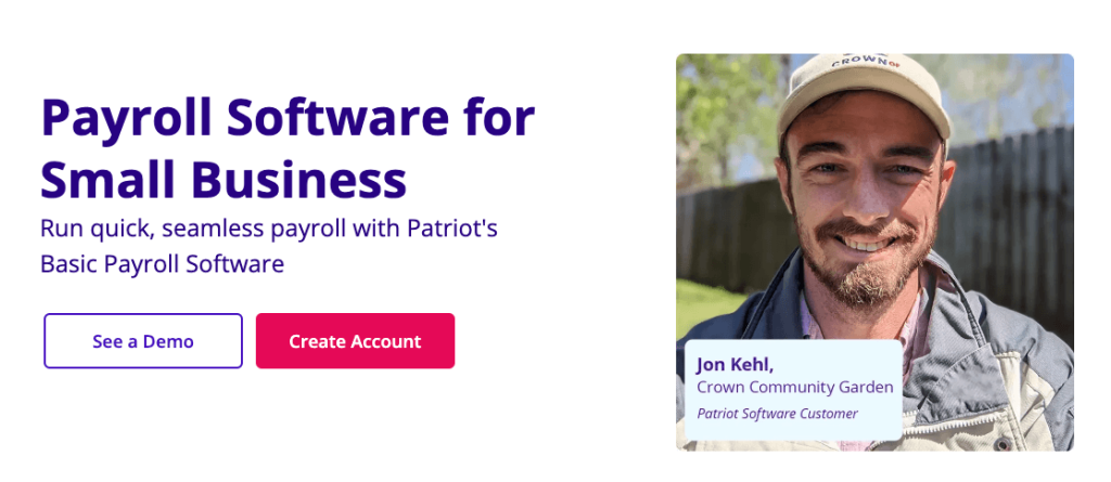 Patriot Software for HR & Payroll